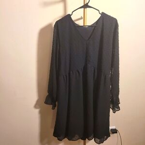 Elegant Black Women's Dress